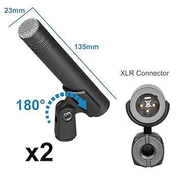 Mic Drum SET マイクとクリップセット Mic Drum SET マイクとクリップセット
